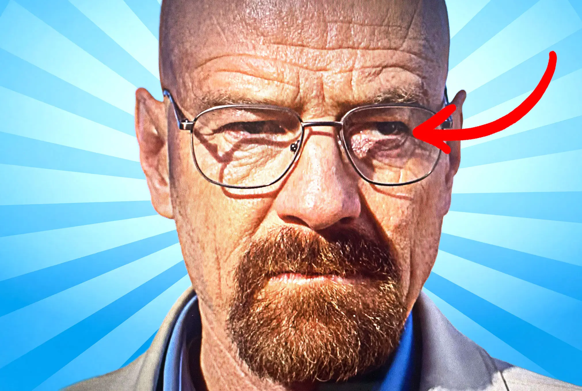 Walter White lazy eye